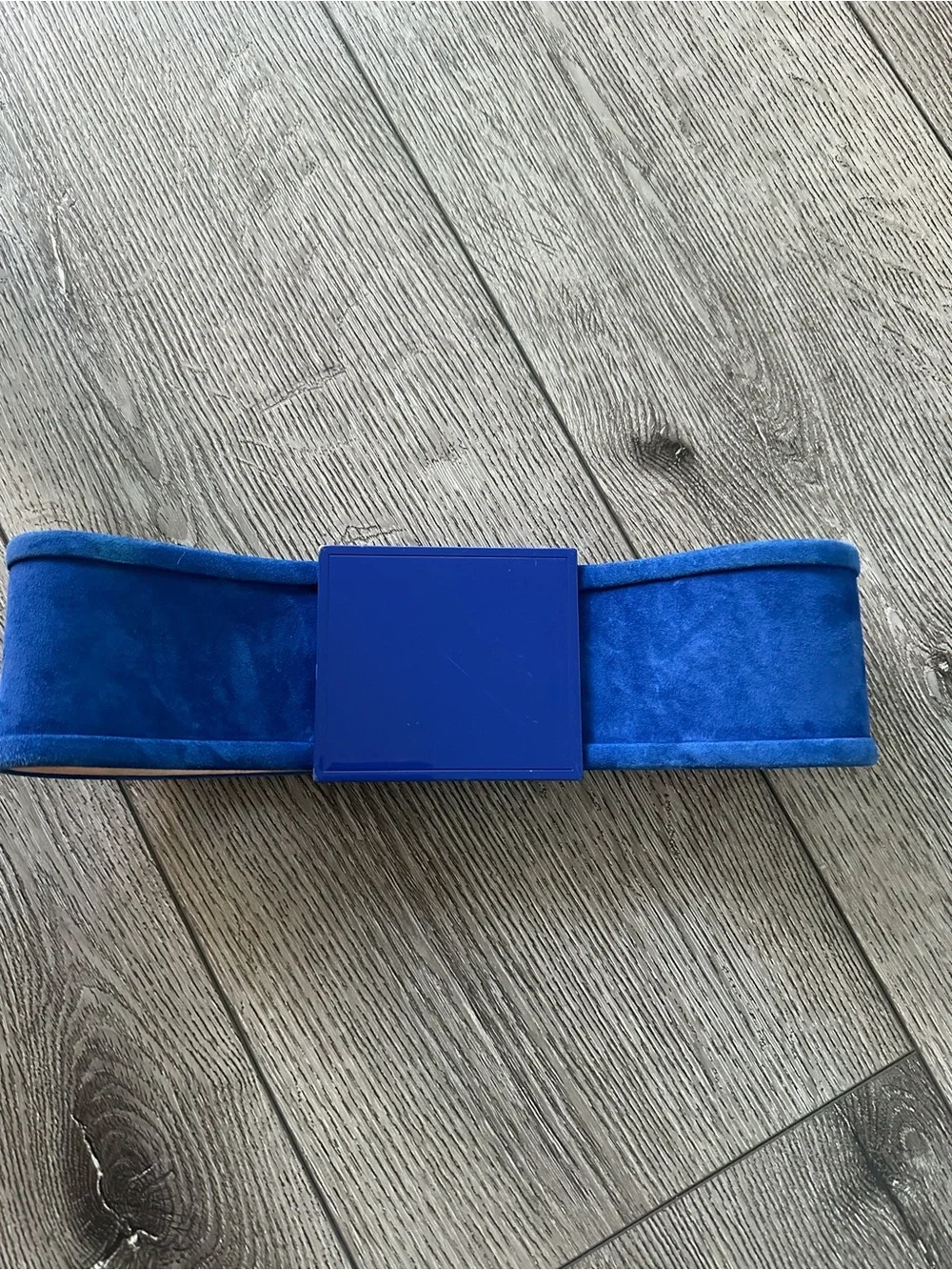 Ultra-Rare BALMAIN SS16 Runway Sample Suede Corset Belt
